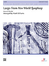 Largo from New World Symphony Concert Band sheet music cover Thumbnail